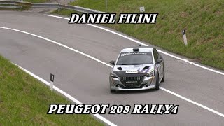 SALITA PEDAVENA - CROCE D'AUNE 2024 | DANIEL FILINI | PEUGEOT 208 RALLY4 | BY BELLUNOVIDEO