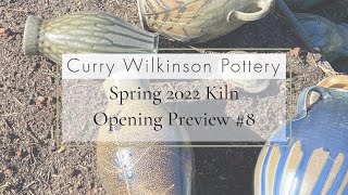 Curry Wilknson Pottery Firing #8 Kiln Opening Preview