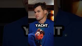 Magnus Carlsen PLAYS CHESS in a YACHT with HEADPHONES