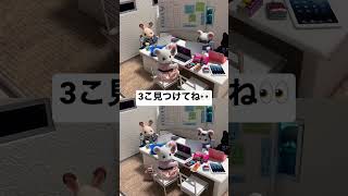 【シルバニアファミリー】まちがいさがし3#shorts