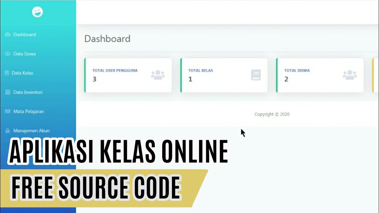 Aplikasi Kelas Online Berbasis Web - Free Source Code - YouTube