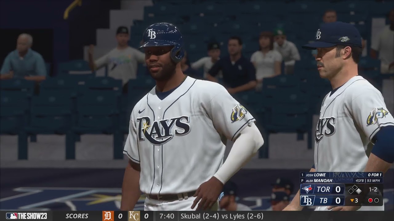 MLB The Show 23_ Rays Vs Blue Jays Game 48 #mlbtheshow #franchise # ...