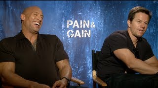 PAIN & GAIN Interview: Mark Wahlberg, Dwayne Johnson, Anthony Mackie, Tony Shaloub, Ken Jeong & Paly