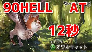 【グラブル】2021年火有利古戦場 90HELL AT12秒【詳細は概要欄にて】