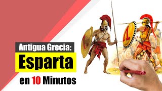La Antigua Grecia: Esparta - Resumen | Origen, Instituciones Políticas, Sociedad, Economía...