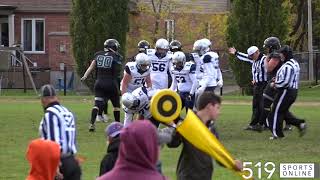 WCSSAA Senior Football - Jacob Hespeler Hawks vs Elmira Lancers