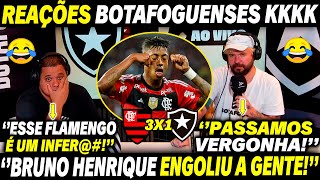 🚨😂 IMPOSSÍVEL NÃO RIR! REAÇÕES BOTAFOGUENSES E TRISTEZA TOTAL APÓS PASSEIO DO FLAMENGO NA SUPERCOPA!