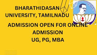 ഇനി വീട്ടിലിരുന്നു പഠിക്കാം | BHARATHIDASAN UNIVERSITY, TAMILNADU  #onlineearning #onlineclasses