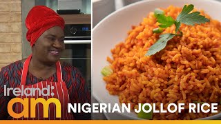 How to Perfect Nigerian Classic Jollof Rice | Edziemi Onilenla | Ireland AM