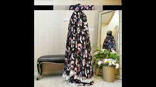 Mukena Motif bunga Unik Anisa @alganibyyulia