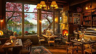 Relaxing Jazz Instrumental Music in Cozy Coffee Shop Ambience ☕ Smooth Jazz Music for Work, Focus