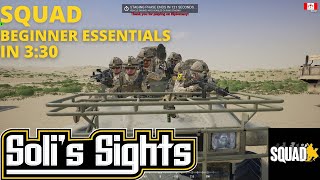 New Player Essentials in 3:30 - SQUAD Guides