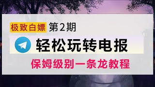 telegram教程 TG电报设置隐私、防诈骗、建立群组、建立频道、群组推广等一些列基础建议