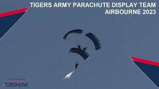 The Tigers Army Parachute Display Team | Airbourne 2023