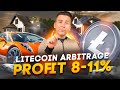 Crypto Arbitrage | New Strategy Trading Litecoin 2024 | Profit +11% | Crypto News | LTC Arbitrage