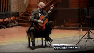 Kenneth Meyer performs the Prelude, Fugue, and Allegro; BWV 998 by Johann Sebastian Bach