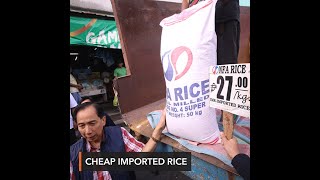 Agriculture department 'floods' market with cheap, imported NFA rice