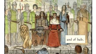 Illustrator Andrea Offermann discusses Yvain: The Knight of the Lion