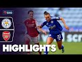 Frida Maanum Bags Arsenal Winner | Leicester City v Arsenal Highlights | Barclays WSL 2024-25