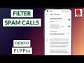 How to Filter Spam Calls in Oppo F19 Pro