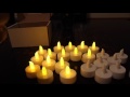 LED Tea Light Candles Battery Operated Candles Realistic Flameless (24 Pack)-Comenzar®