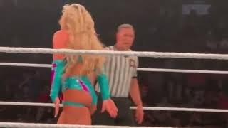 Tiffany Stratton Takes on Michin in Round 1 of the Queen of the Ring Tournament in a WWE Live Event