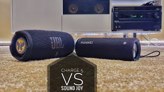 JBL CHARGE 5 VS HUAWEI SOUND JOY \