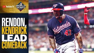 Howie Kendrick, Anthony Rendon launch CLUTCH homers to put Nationals ahead in World Series Game 7!