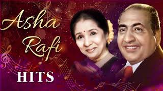 Mohammed Rafi & Asha bosle top 30 Romantic songs, Old Hindi love songs,  Golden hits songs