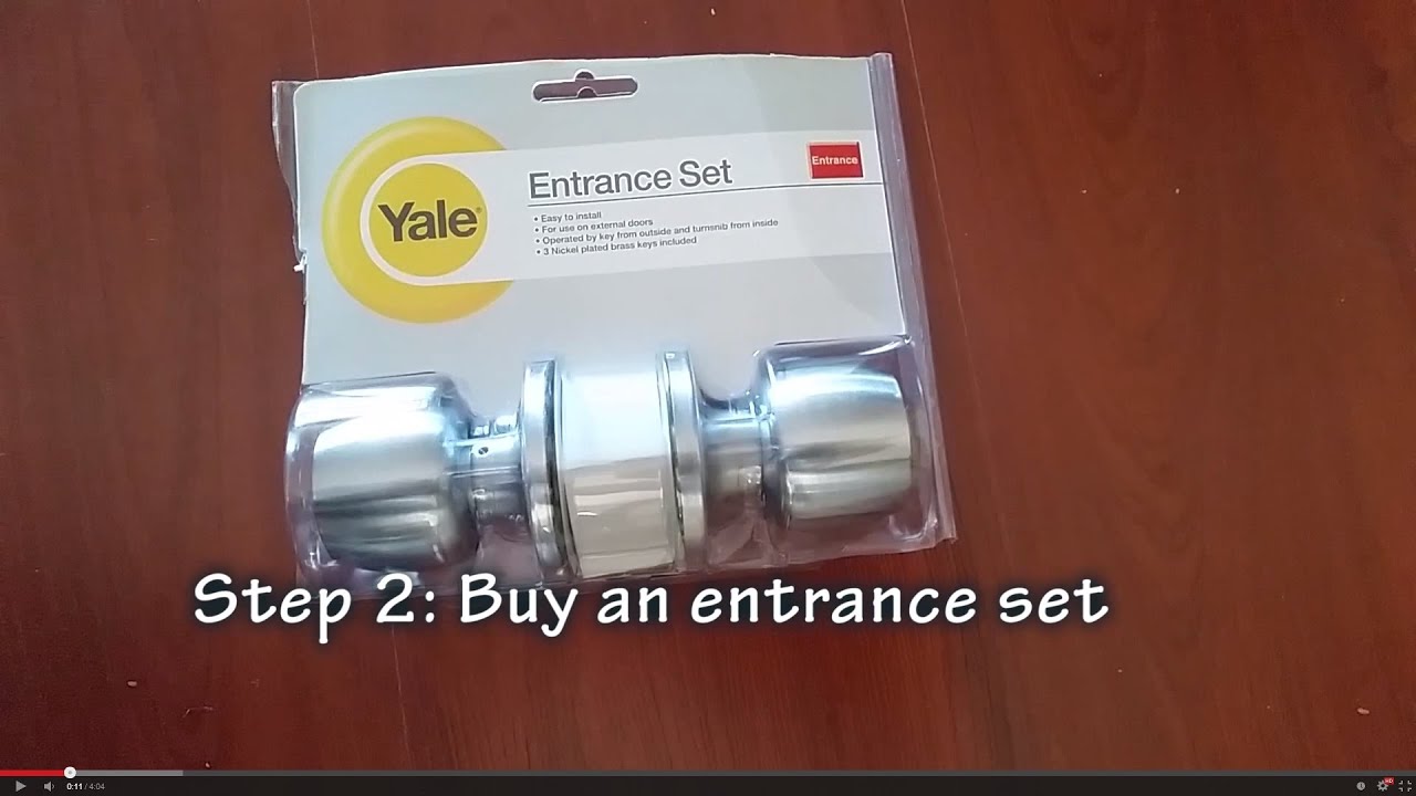 How To Change Door Locks Youtube