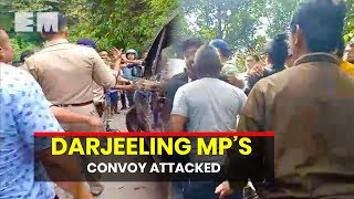 Miscreants attack Darjeeling MP, role of TMC supporters alleged