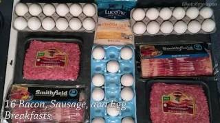 16 Bacon, Sausage, and Egg Breakfasts Under 500 Calories! #mealprepsunday