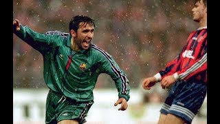 Gheorghe Hagi (Barcelona) Vs Bayern Munchen 1996 ● Goal & Highlights