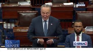 U.S. Senate: Debate on Articles of Impeachment & FINAL VOTE
