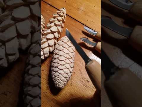 Pine Cone Carving Pine Cone Carving