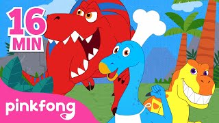 La Chanson des Dinosaures | +Compilation | Pinkfong, Bébé Requin ! Chansons pour Enfants