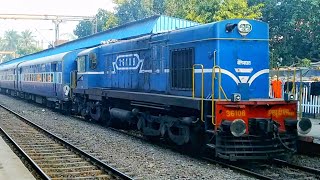 Shortest train : BGA WDS 6 led AC coaches of Kolkata - Guwahati Delegates Special skips AGP calmly