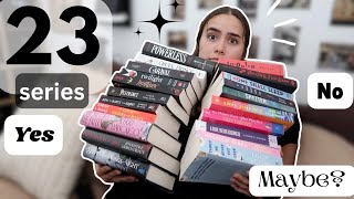 Yes, No, Maybe : series edition 📖 // book recs ✨