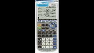 Logs With TI83