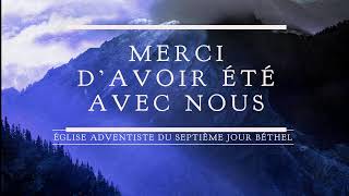 Demi-Veillée de prière | Samedi 9 novembre 2024 | Église Adventiste du 7e jour Béthel