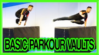 Parkour Basic Vaults Tutorial (Kong, Speed, Dash, Reverse, etc) | Fraser Malik How to