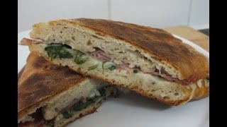 PROSCIUTTO HAM , MOZZARELLA CHEESE \u0026 ROCKET PANINO RECIPE