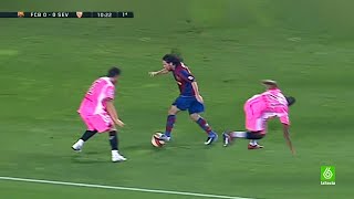 Messi Masterclass vs Sevilla (Home) 2007-08