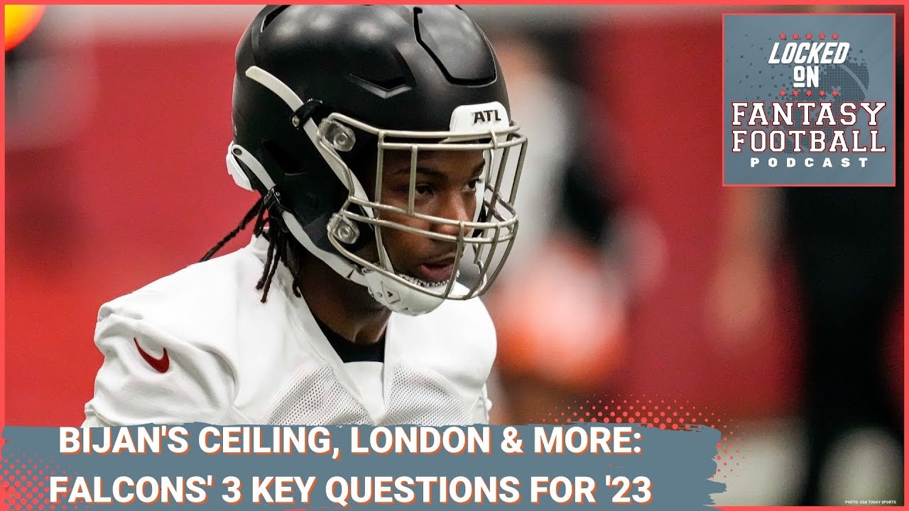 Bijan Robinson's Ceiling, Drake London's Value: 3 Key Falcons Fantasy ...