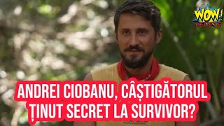 Informații incendiare de Survivor au fost făcute publice! Andrei Ciobanu, câștigătorul ținut secret