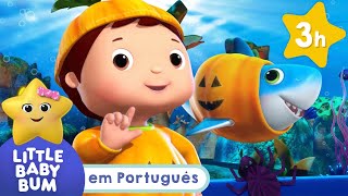 Tubarão Halloween🦈🎃 |  3 HORAS DE LBB BRASIL! | Desenhos Animados e Músicas Infantis em Português