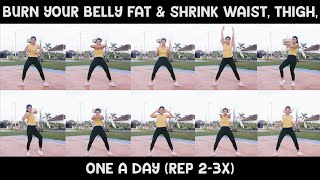 10 LOST BELLY FAT AEROBIC WORKOUT AT HOME FOR BEGINNERS