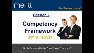 Competency Framework (Session 2) on 25th June 2023