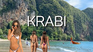 Enchanting Krabi - 4K Walking Tour. Thailand 2024.