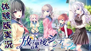 放課後の青春を取り戻ずぞ！『放課後シンデレラ』PC体験版実況【ギャルゲ・エロゲ実況】